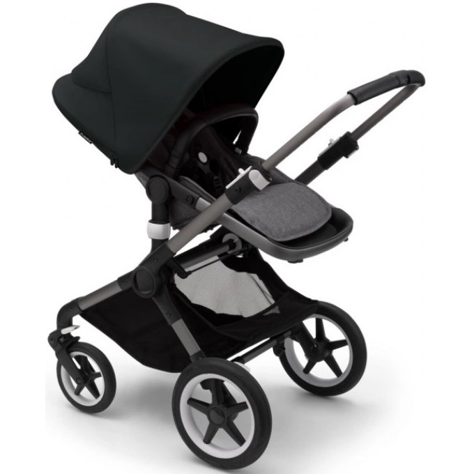 Bugaboo Fox 3 graphite/grey melange/midnight black stroller 2 in 1