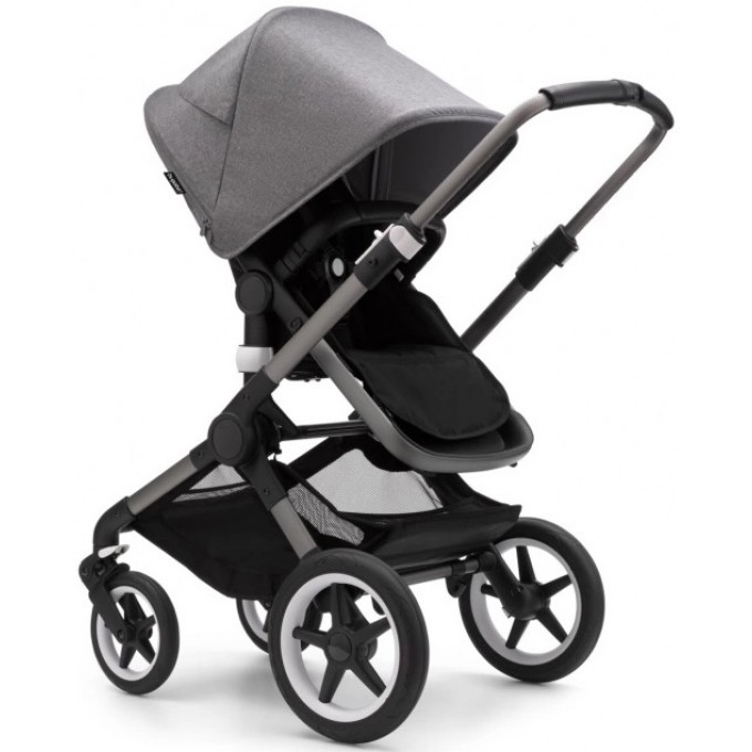 Bugaboo Fox 3 graphite/midnight black/grey melange stroller 2 in 1
