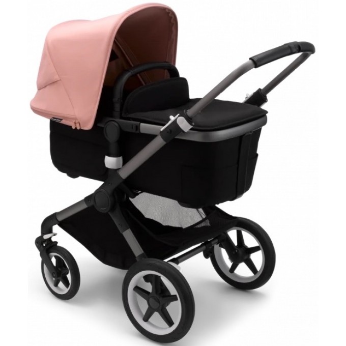 Bugaboo Fox 3 graphite/midnight black/morning pink stroller 2 in 1