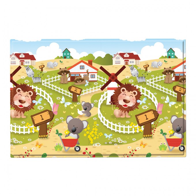 Розвиваючий килимок Babycare Animal Farm 2100х1400х13 мм