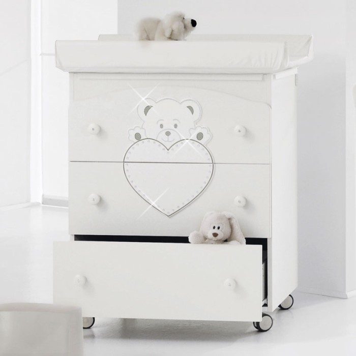 Erbesi Cucciolo white сhanging table dresser