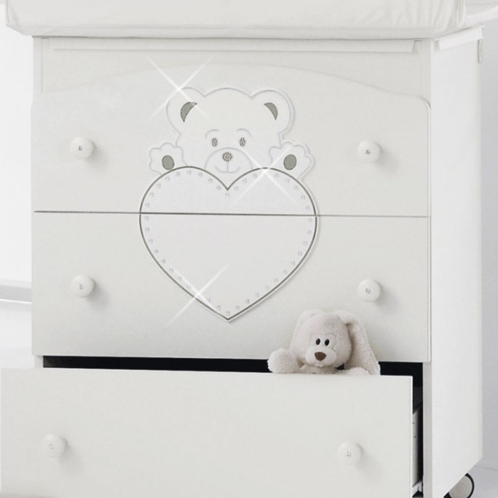 Erbesi Cucciolo white сhanging table dresser