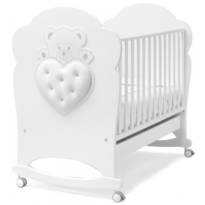 Erbesi Elite white bed