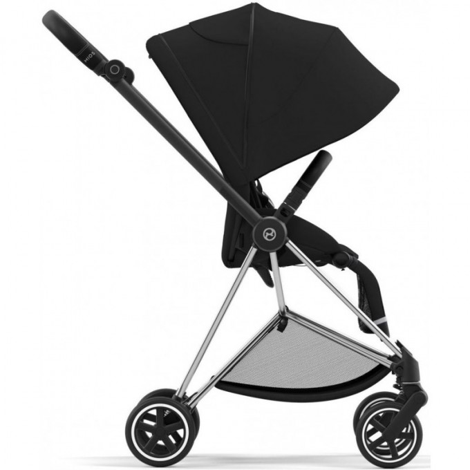 Stroller Cybex Mios 4.0 2 in 1 Deep Black chassis Chrome Black