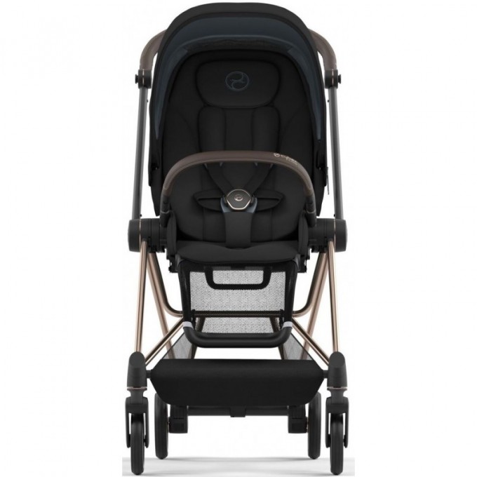 Stroller Cybex Mios 4.0 Deep Black chassis Rosegold