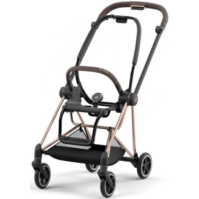 Stroller Cybex Mios 4.0 Onyx Black chassis Rosegold