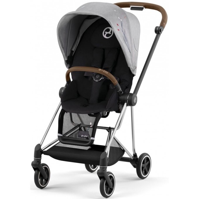 Stroller Cybex Mios 4.0 2 in 1 Koi chassis Chrome Brown