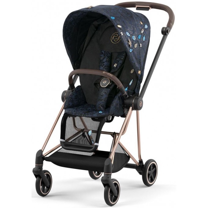 Stroller Cybex Mios 2 in 1 Jewels of Nature chassis Rose Gold