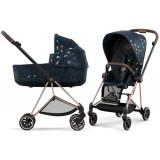 Stroller Cybex Mios 4.0 2 in 1 Jewels of Nature chassis Rose Gold