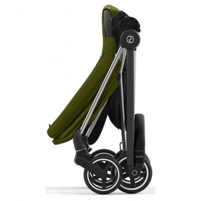 Прогулочная коляска  Cybex Mios Khaki Green шасси Chrome Black