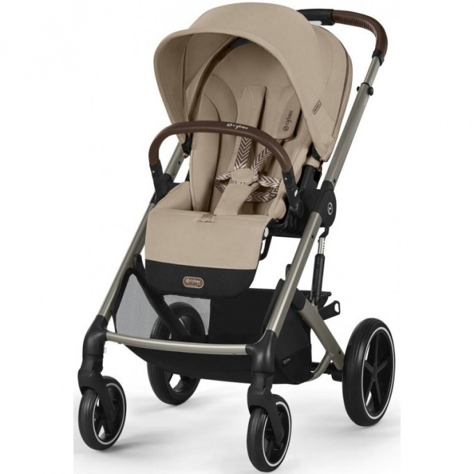 Коляска Cybex Balios S Lux Taupe 2 в 1 Almond Beige