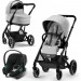 Stroller Cybex Balios S Lux Aton B2 i-Size 3 в 1 Lava Grey