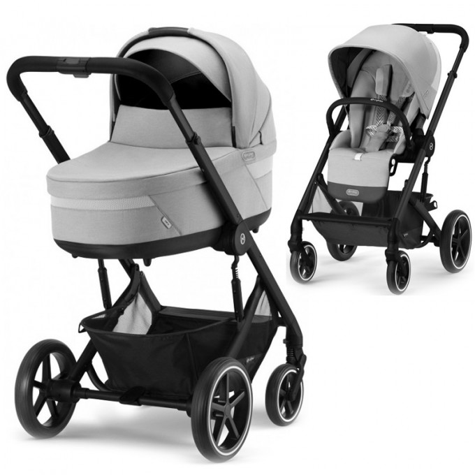 Stroller Cybex Balios S Lux 2 in 1 Lava Grey