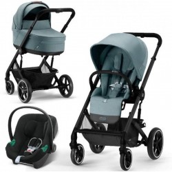 Stroller Cybex Balios S Lux Aton B2 i-Size 3 в 1 Sky Blue