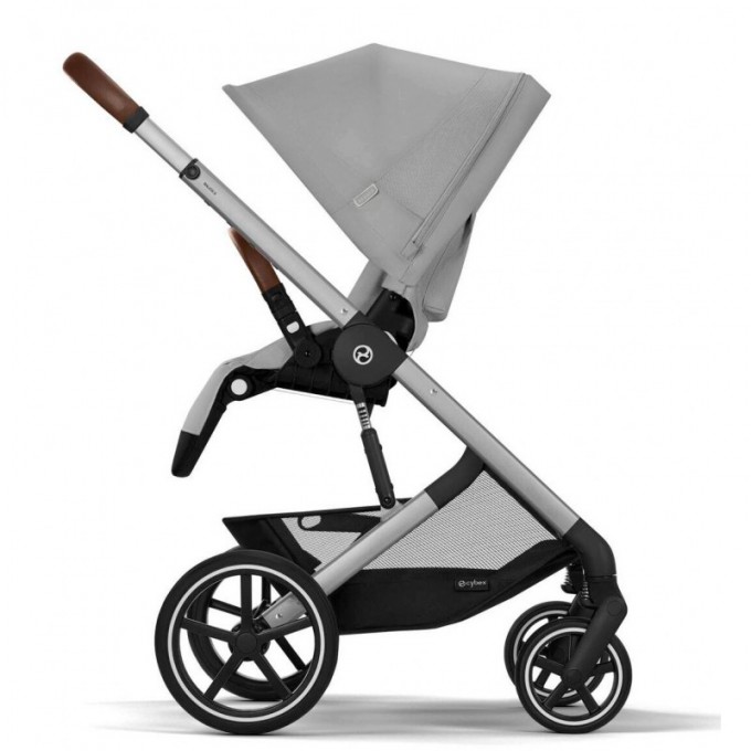 Коляска Cybex Balios S Lux SLV 2 в 1 Stone Grey