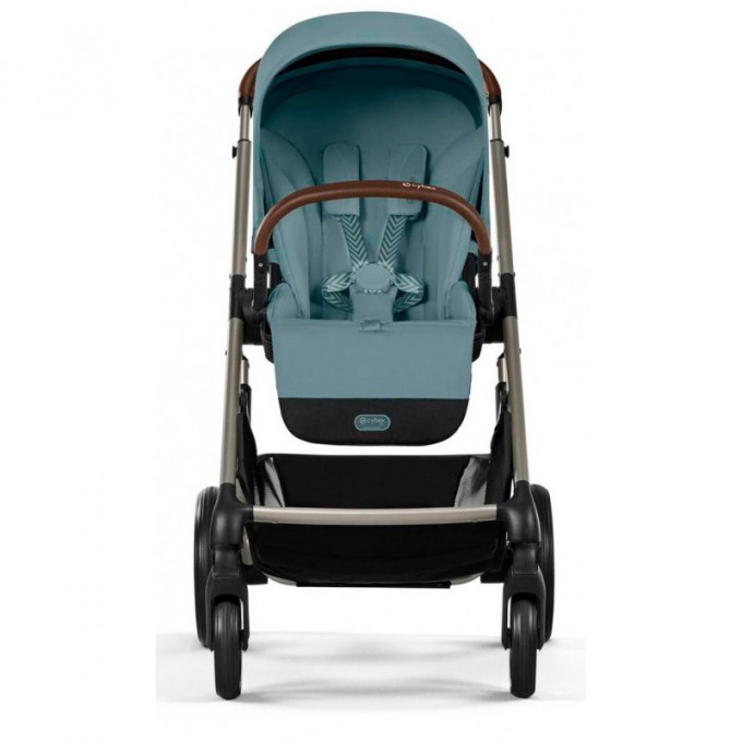 Stroller Cybex Balios S Lux Taupe 2 in 1 Stormy Blue