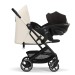 Прогулочная коляска Cybex Beezy canvas white