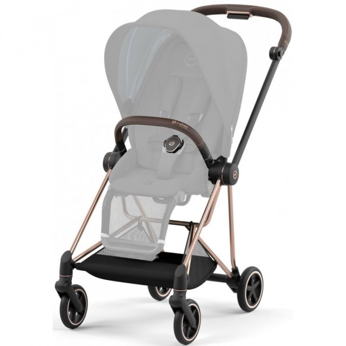 Stroller Cybex Mios 4.0 Spring Blossom Light chassis Rosegold