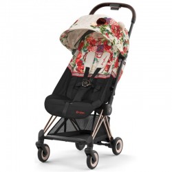 Cybex Coya Spring Blossom Light frame rosegold stroller