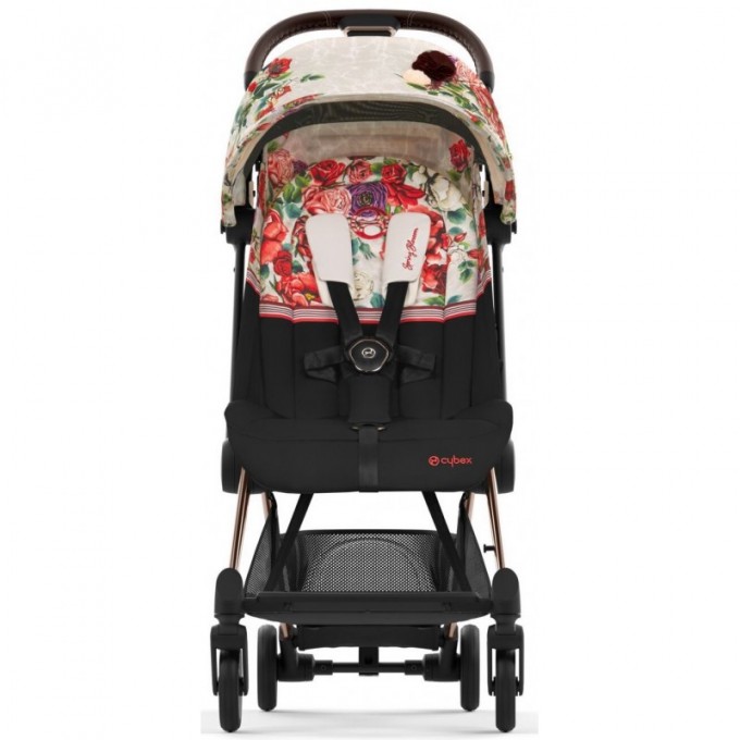 Cybex Coya Spring Blossom Light frame rosegold stroller