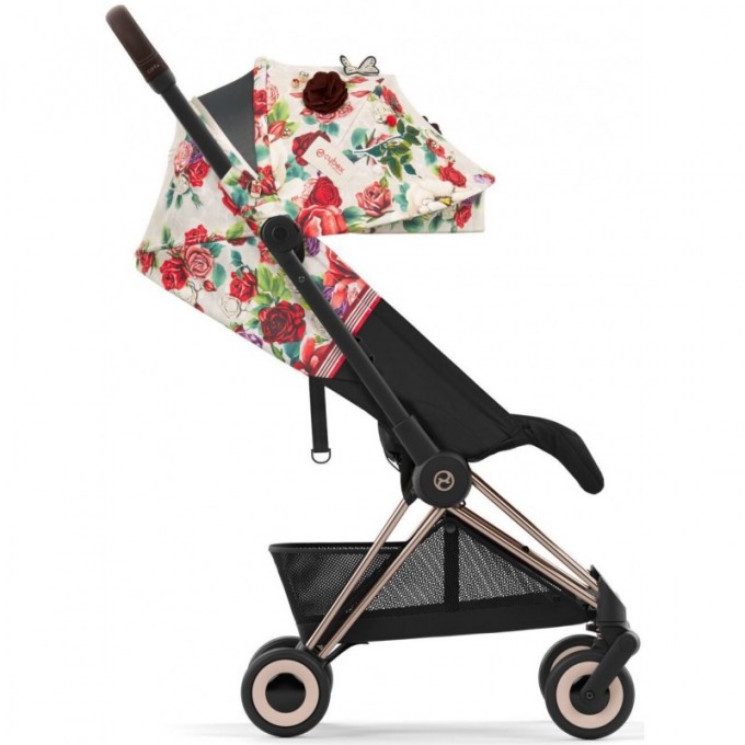 Cybex Coya Spring Blossom Light шасі rosegold коляска прогулянкова