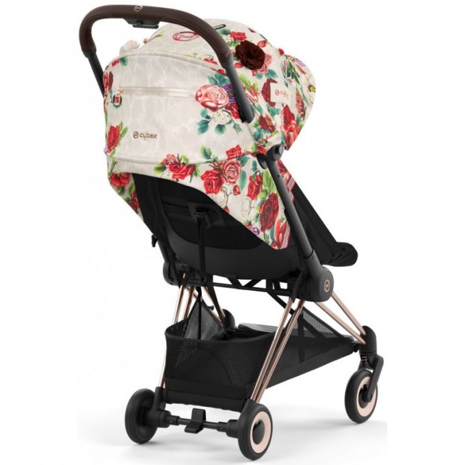 Cybex Coya Spring Blossom Light шасі rosegold коляска прогулянкова