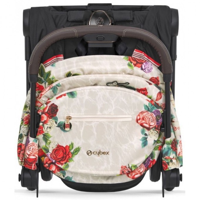 Cybex Coya Spring Blossom Light шасі rosegold коляска прогулянкова