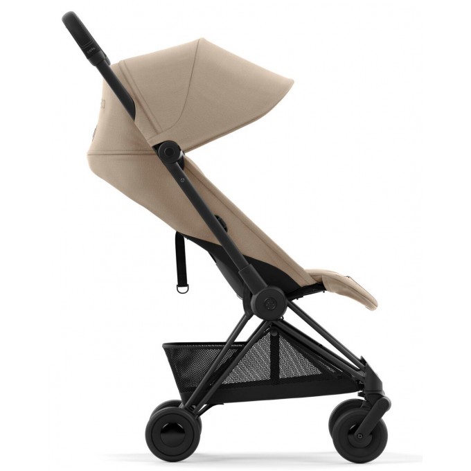 Cybex Coya Cozy Beige шасси matt black прогулочная коляска