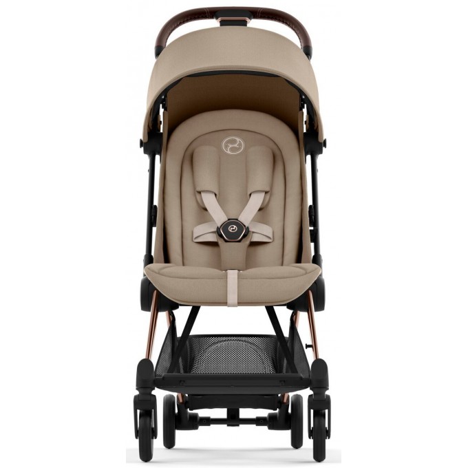 Cybex Coya Cozy Beige frame rosegold stroller