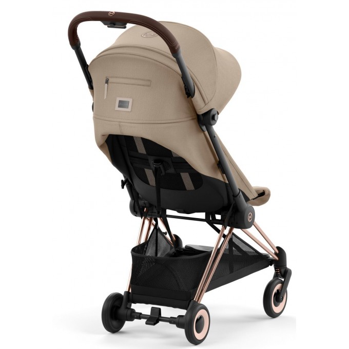 Cybex Coya Cozy Beige шасі rosegold прогулянкова коляска