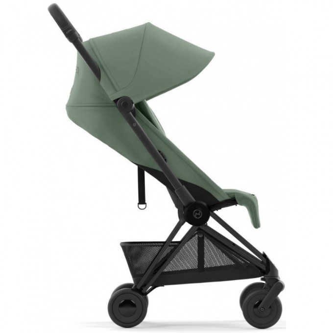 Cybex Coya Leaf Green frame matt black stroller