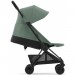 Cybex Coya Leaf Green frame matt black stroller