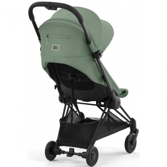 Cybex Coya Leaf Green frame matt black stroller