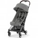 Cybex Coya Mirage Grey frame chrome brown stroller