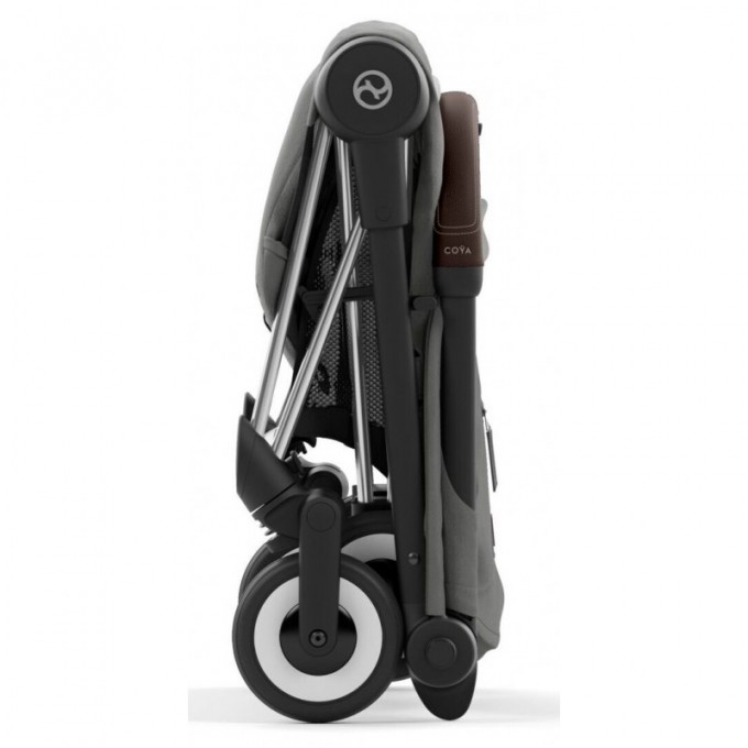 Cybex Coya Mirage Grey шасі chrome brown прогулянкова коляска