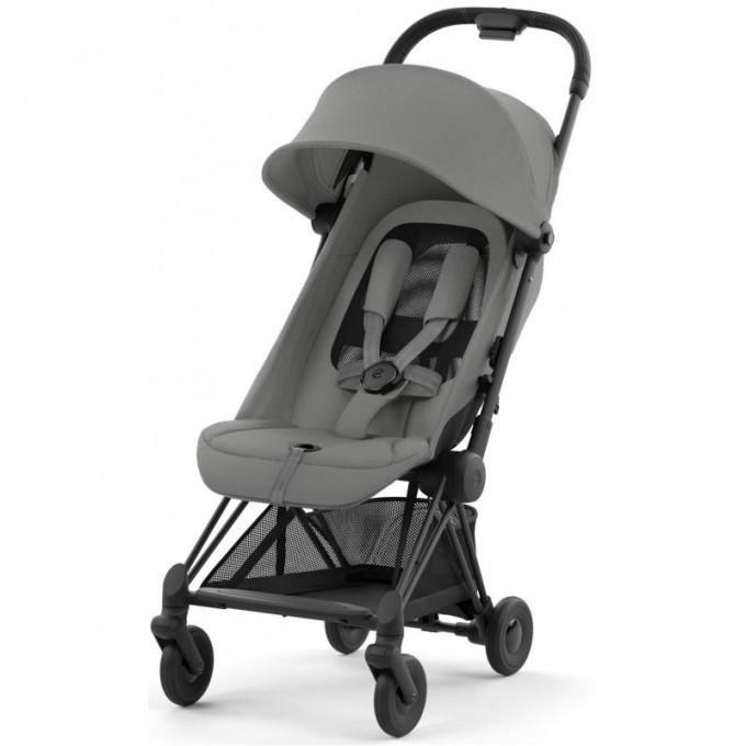 Cybex Coya Mirage Grey frame matt black stroller