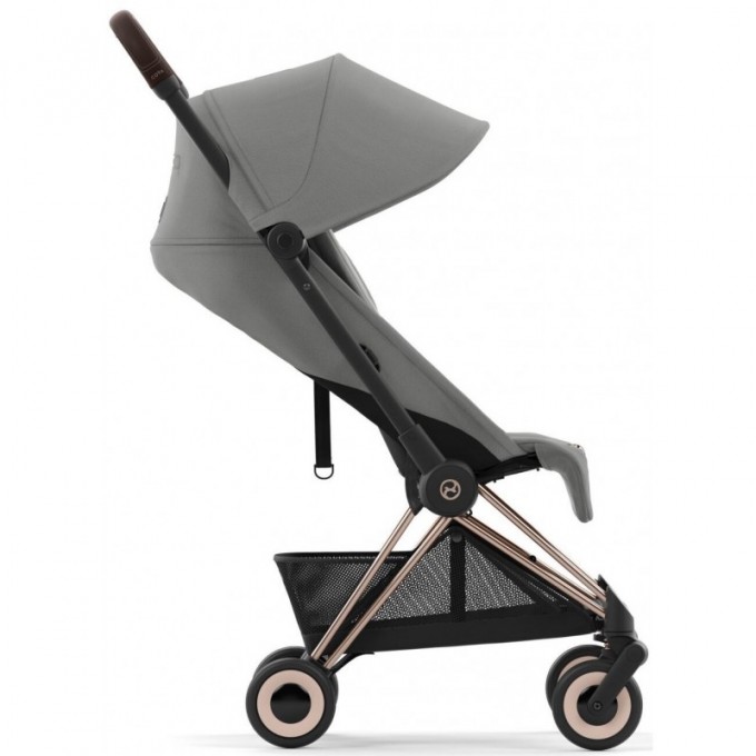 Cybex Coya Mirage Grey шасі rosegold прогулянкова коляска