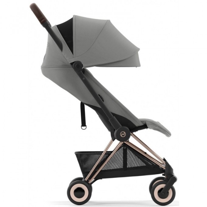 Cybex Coya Mirage Grey шасі rosegold прогулянкова коляска