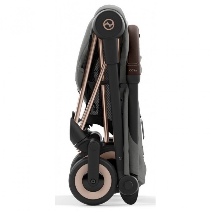 Cybex Coya Mirage Grey frame rosegold stroller