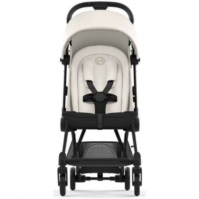 Cybex Coya Off White шасі matt black прогулянкова коляска