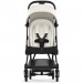 Cybex Coya Off White шасі matt black прогулянкова коляска