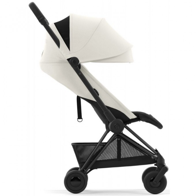 Cybex Coya Off White шасі matt black прогулянкова коляска