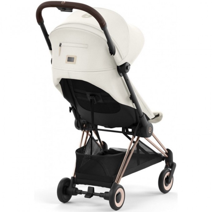 Cybex Coya Off White шасі rosegold прогулянкова коляска