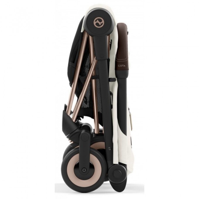 Cybex Coya Off White шасси rosegold прогулочная коляска