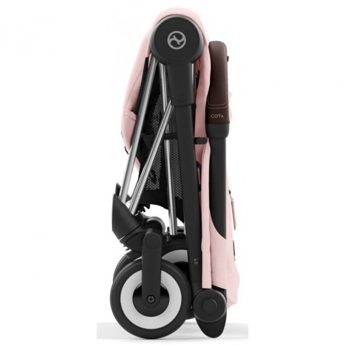 Cybex Coya Peach Pink шасси chrome brown прогулочная коляска