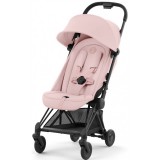 Cybex Coya Peach Pink шасі matt black прогулянкова коляска