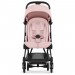 Cybex Coya Peach Pink frame matt black stroller