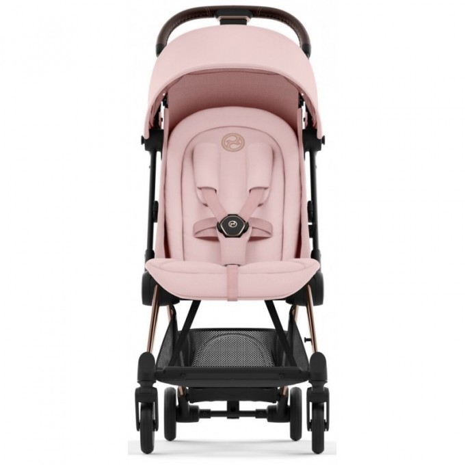 Cybex Coya Peach Pink шасси rosegold прогулочная коляска