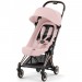 Cybex Coya Peach Pink frame rosegold stroller