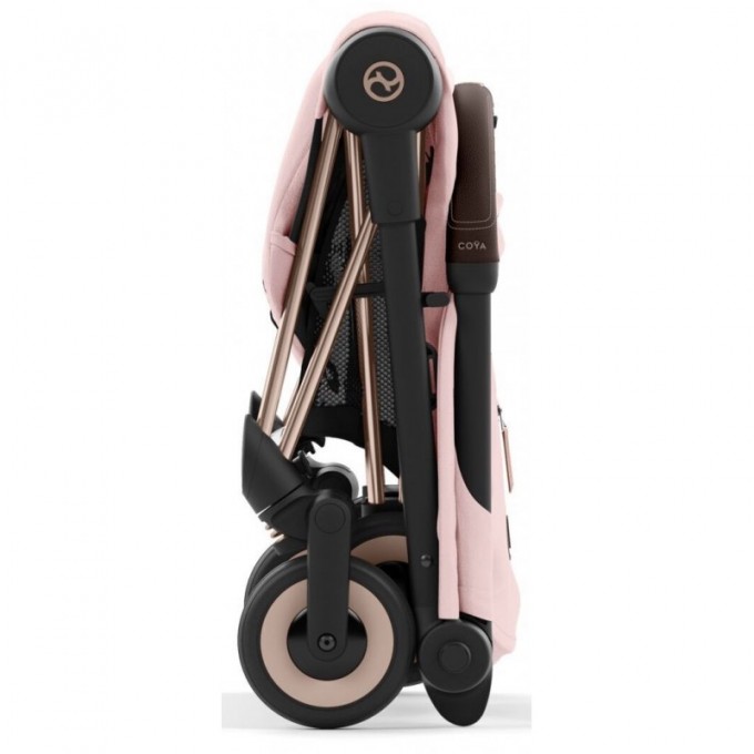 Cybex Coya Peach Pink шасси rosegold прогулочная коляска